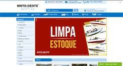 Desktop Screenshot of motooeste.com.br